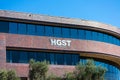 HGST office facade. Hitachi Global Storage Technologies is a Western Digital company. - San Diego, California, USA - 2020