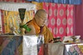 HH Penor Rinpoche, Tibetan-born Supreme Head of Nyingmapa Buddhism, presides over Amitabha Empowerment at Meditation Mount in