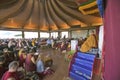 HH Penor Rinpoche, Tibetan-born Supreme Head of Nyingmapa Buddhism, presides over Amitabha Empowerment at Meditation Mount in