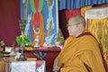 HH Penor Rinpoche, Tibetan-born Supreme Head of Nyingmapa Buddhism, presides over Amitabha Empowerment at Meditation Mount in
