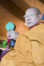 HH Penor Rinpoche, Tibetan-born Supreme Head of Nyingmapa Buddhism, presides over Amitabha Empowerment at Meditation Mount in