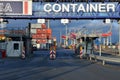 HHLA Container Terminal main entrance