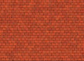 Hi-res red small brick wall pattern