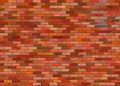 Hi-res red small brick wall pattern