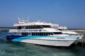 Hi-Speed Ferry docked in Block Island, RI.