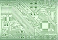 Hi-tech industrial electronic background