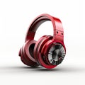 Hi Tech Red Overear Bluetooth Headphones