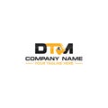 DTM Contruction Logo Design