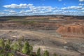 Hibbing, Minnesota Open Pit Mine Royalty Free Stock Photo