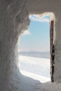 Hibiny mountains snow ski season in Kirovsk