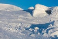 Hibiny mountains snow ski season in Kirovsk