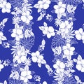 Hibiscus flower pattern