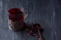 Hibiscus herbal tea Royalty Free Stock Photo