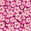 Hibiscus seamless background vector design summer shirt