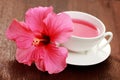 Hibiscus tea Royalty Free Stock Photo