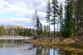 Hickey Lake, Duck Mountain Provincial Park, Manitoba,Canada Royalty Free Stock Photo