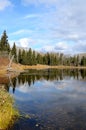 Hickey Lake, Manitoba, Vertical Royalty Free Stock Photo