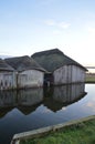 Hickling Broad Norfolk Thatched Boathouses