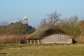 Hickling Broad Norfolk UK Thatched Boathouses