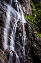 Hickory Nut Falls in Chimney Rock State Park, Royalty Free Stock Photo