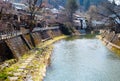 Hida River Takayama Royalty Free Stock Photo