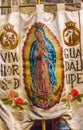 Hidalgo Guadalupe Banner Sanctuary of Jesus Atotonilco Mexico