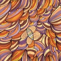 Hidden butterfly seamless pattern