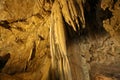 Hidden Cave Mineral Deposits Royalty Free Stock Photo