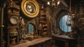 Hidden compartments, illusionary mirrors, and mysterious artifacts create intriguing . Generative Ai