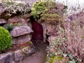 Hidden Doorway at Strutts North Mill, Derbyshire, UK