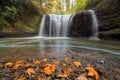 Hidden Falls in Clackamas Oregon USA Royalty Free Stock Photo