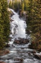 Hidden Falls, Grand Teton National Park Royalty Free Stock Photo