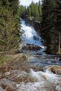 Hidden Falls, Grand Teton National Park, Wyoming Royalty Free Stock Photo