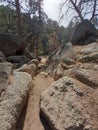 Hidden Falls Trail, Curt Gowdy State Park , Cheyenne, Wy Royalty Free Stock Photo