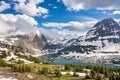 Hidden Lake Ã¢â¬â Glacier National Park, Montana USA Royalty Free Stock Photo