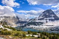 Hidden Lake Ã¢â¬â Glacier National Park, Montana USA Royalty Free Stock Photo