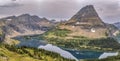 Hidden Lake Panorama Glacier National Park
