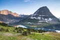 Hidden Lake Trail, Glacier National Park, Montana, USA Royalty Free Stock Photo