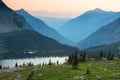 Hidden Lake Trail, Glacier National Park, Montana, USA Royalty Free Stock Photo