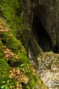 Hidden mountain caves at Miroc mountain and Djerdap national park Royalty Free Stock Photo