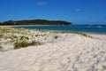 Hidden paradise beach. Royalty Free Stock Photo