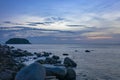 The hidden paradise rock beach is on Laem Chai in the middle of Karon beach and Kata beach