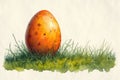 Hidden in Plain Sight, Easter\'s Egg Waits Amongst Spring\'s Lush Tapestry, a Treasure Awaited