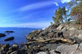 Petroglyph Point in East Sooke Regional Park, Vancouver Island, British Columbia