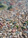 Hidden stone beach on Howth summit