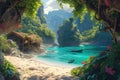 Hidden Treasure: A Pirate\'s Paradise in a Tropical Cove
