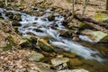 Hidden Trout Stream in the Blue Ridge Mountains Royalty Free Stock Photo