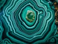 The Hidden Universe within a Malachite