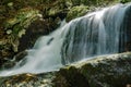 Hidden Waterfall in Blue Ridge Mountains of Virginia, USA Royalty Free Stock Photo