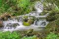 Hidden Waterfalls in the Blue Ridge Mountains Royalty Free Stock Photo